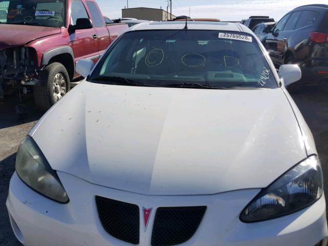 2G2WS522151224202 - 2005 PONTIAC GRAND PRIX WHITE photo 9