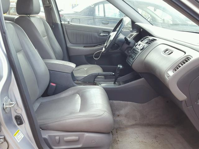 1HGCG16542A049542 - 2002 HONDA ACCORD EX SILVER photo 5