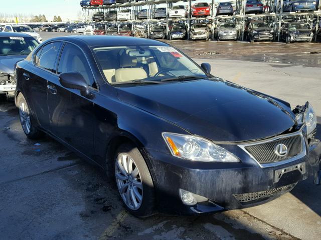 JTHCK262385022471 - 2008 LEXUS IS 250 BLUE photo 1