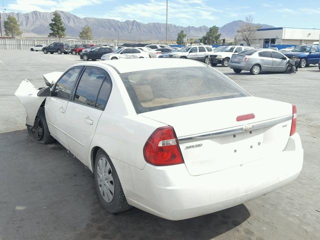 1G1ZT58N28F129970 - 2008 CHEVROLET MALIBU LT WHITE photo 3