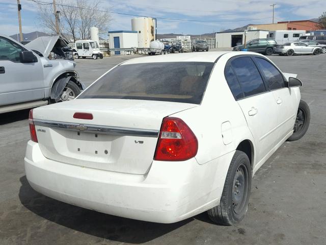 1G1ZT58N28F129970 - 2008 CHEVROLET MALIBU LT WHITE photo 4