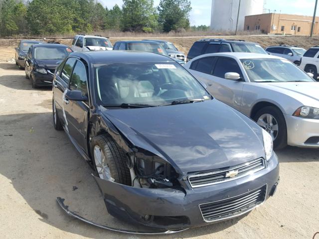 2G1WU57M891312484 - 2009 CHEVROLET IMPALA LTZ GRAY photo 1