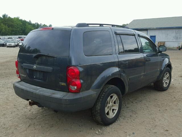 1D8HB38P97F509514 - 2007 DODGE DURANGO SX GRAY photo 4