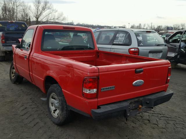 1FTYR10D98PA21532 - 2008 FORD RANGER RED photo 3