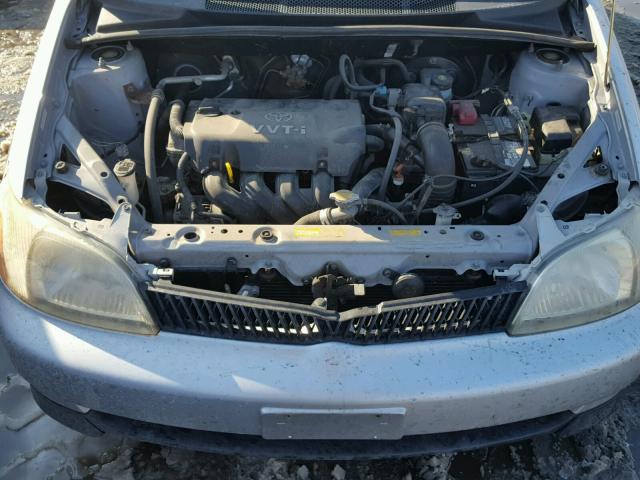 JTDBT123125028778 - 2002 TOYOTA ECHO SILVER photo 7