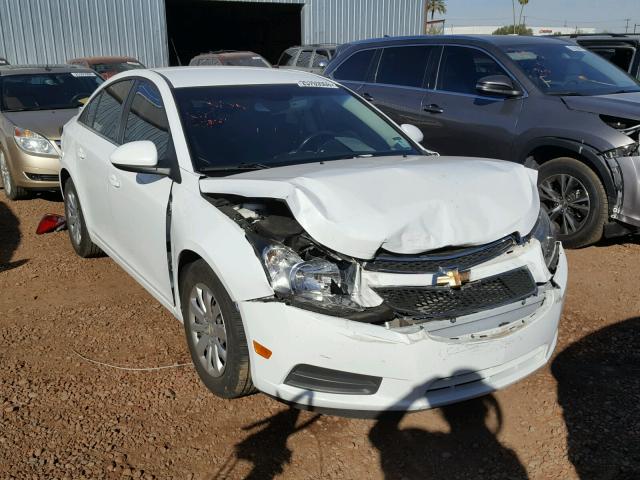 1G1PF5S98B7295972 - 2011 CHEVROLET CRUZE LT WHITE photo 1