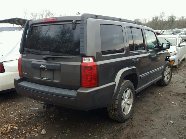 1J8HG48K86C337267 - 2006 JEEP COMMANDER ნაცრისფერი ფოტო 4