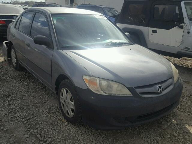 2HGES16395H571854 - 2005 HONDA CIVIC DX V CHARCOAL photo 1