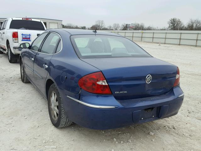 2G4WD582761110411 - 2006 BUICK LACROSSE C BLUE photo 3