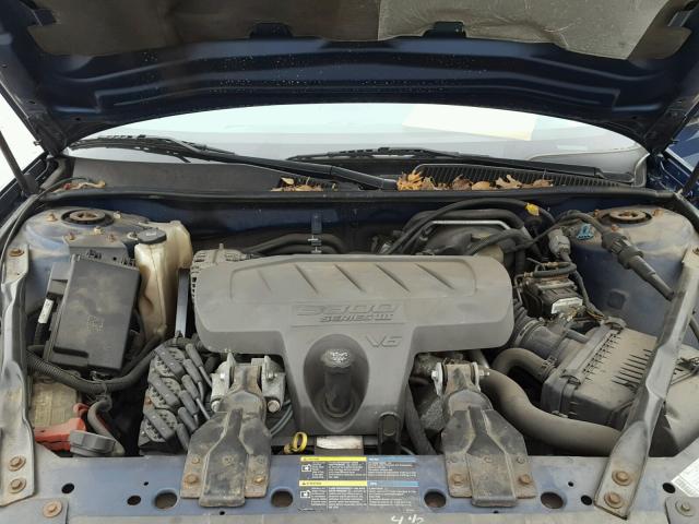 2G4WD582761110411 - 2006 BUICK LACROSSE C BLUE photo 7