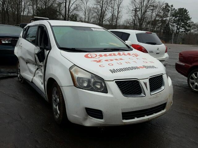 5Y2SP67079Z439055 - 2009 PONTIAC VIBE WHITE photo 1