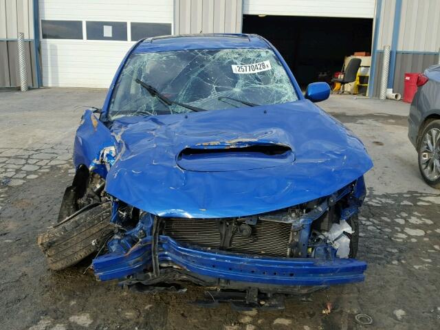 JF1GR7E63EG224443 - 2014 SUBARU IMPREZA WR BLUE photo 9