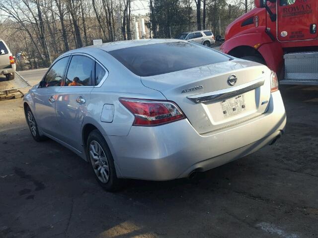 1N4AL3AP7DC125225 - 2013 NISSAN ALTIMA 2.5 SILVER photo 3