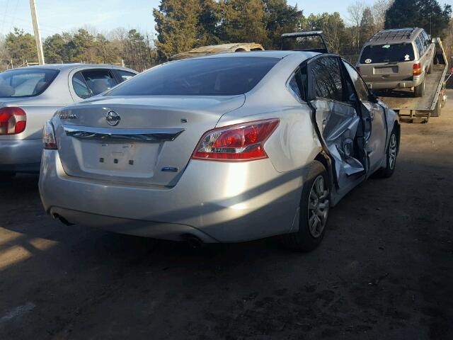 1N4AL3AP7DC125225 - 2013 NISSAN ALTIMA 2.5 SILVER photo 4