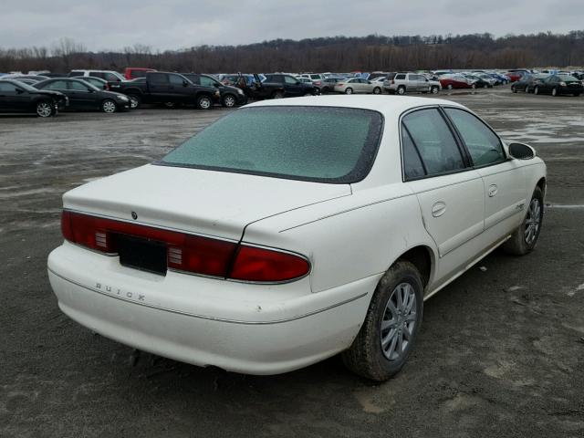 2G4WS52J011269172 - 2001 BUICK CENTURY CU WHITE photo 4