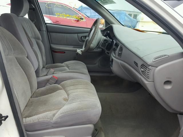 2G4WS52J011269172 - 2001 BUICK CENTURY CU WHITE photo 5