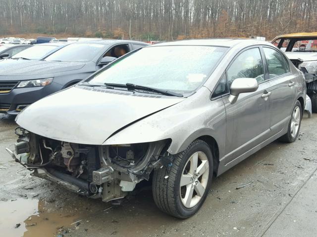 2HGFA16858H316920 - 2008 HONDA CIVIC EX TAN photo 2