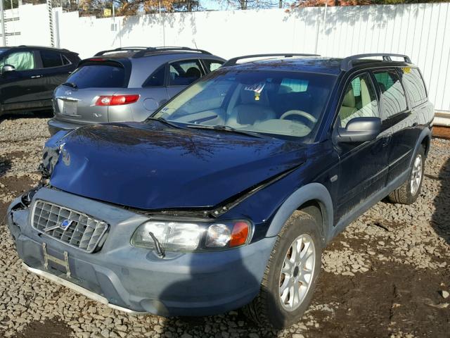 YV1SZ59H441134833 - 2004 VOLVO XC70 BLUE photo 2