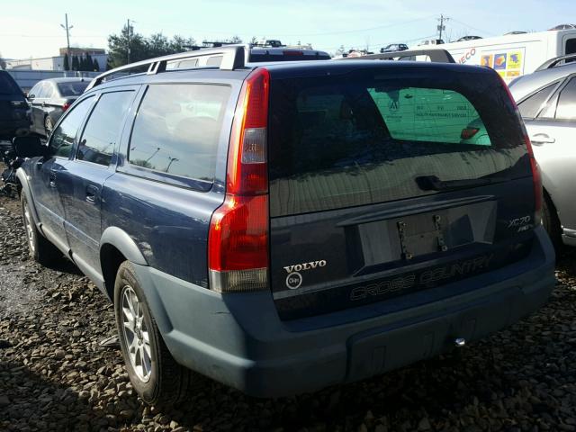 YV1SZ59H441134833 - 2004 VOLVO XC70 BLUE photo 3