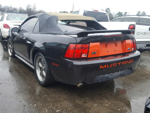 1FAFP45X13F303217 - 2003 FORD MUSTANG GT TWO TONE photo 3