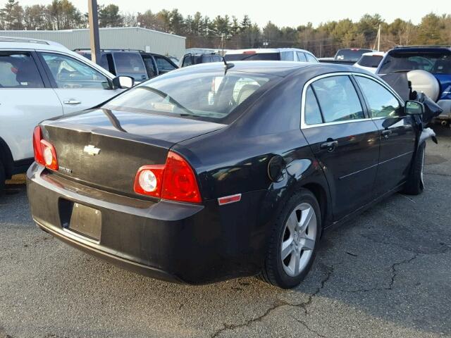 1G1ZB5E19BF108514 - 2011 CHEVROLET MALIBU LS BLACK photo 4