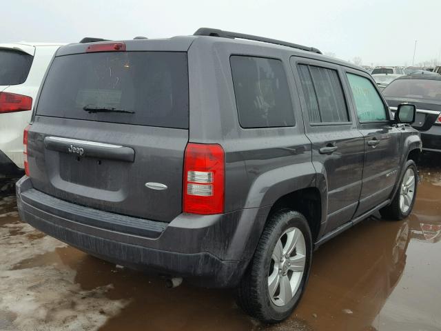 1C4NJPFB8GD515058 - 2016 JEEP PATRIOT LA GRAY photo 4