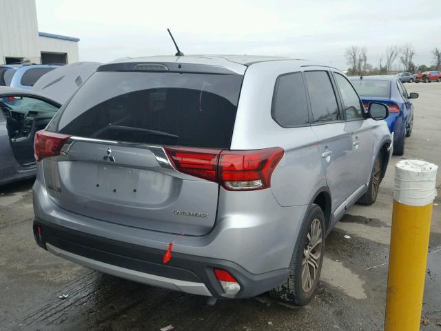 JA4AD2A32GZ030436 - 2016 MITSUBISHI OUTLANDER SILVER photo 4