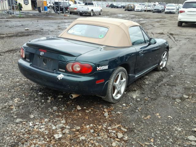 JM1NB353230313527 - 2003 MAZDA MX-5 MIATA GREEN photo 4