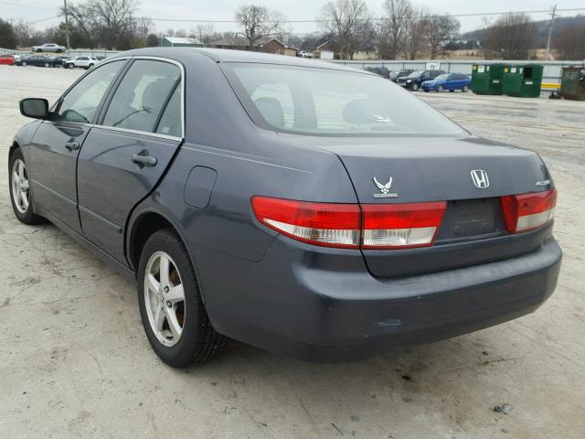 1HGCM56623A048450 - 2003 HONDA ACCORD EX GRAY photo 3