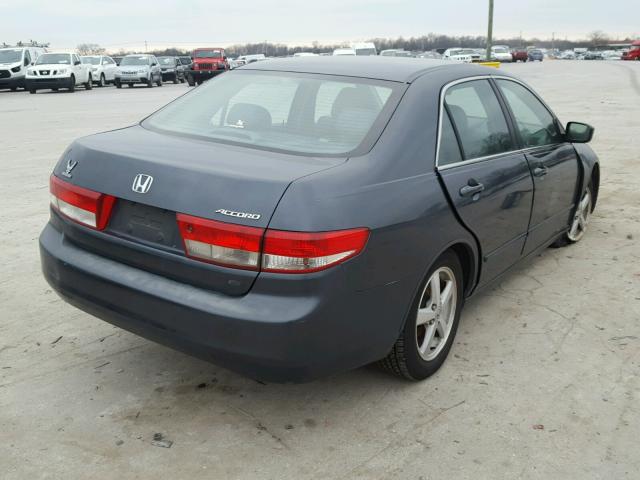 1HGCM56623A048450 - 2003 HONDA ACCORD EX GRAY photo 4