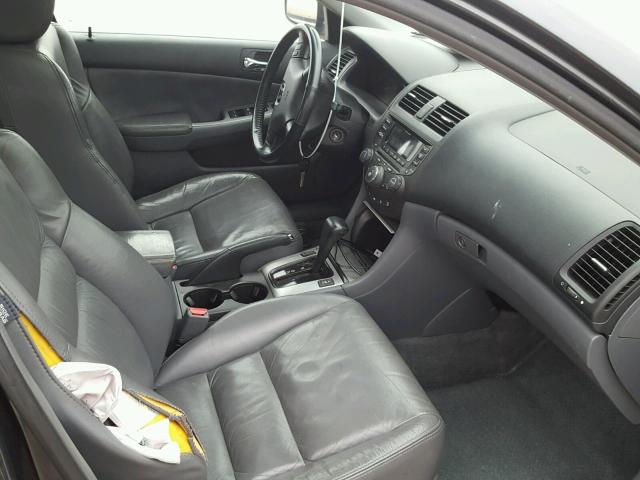 1HGCM56623A048450 - 2003 HONDA ACCORD EX GRAY photo 5