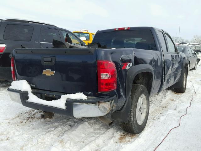 2GCEK19J571600741 - 2007 CHEVROLET SILVERADO BLUE photo 4