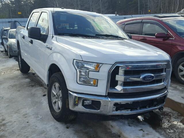 1FTEW1EF5GFA23434 - 2016 FORD F150 SUPER WHITE photo 1