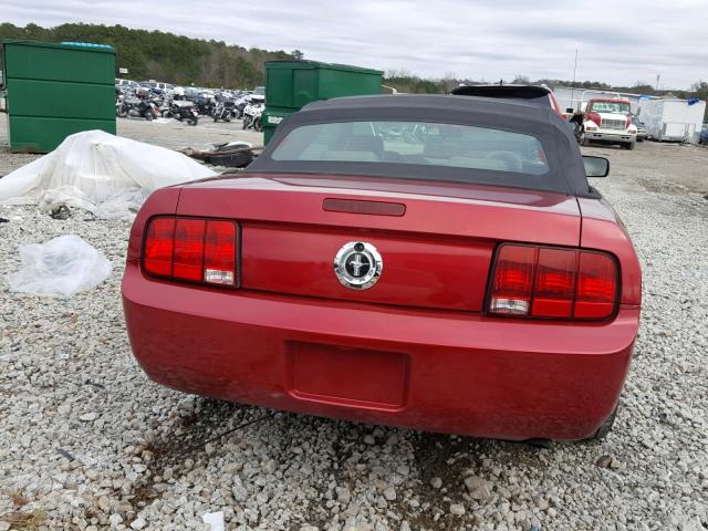 1ZVFT84N355206202 - 2005 FORD MUSTANG RED photo 9