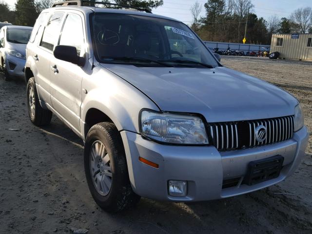 4M2CU57166KJ04657 - 2006 MERCURY MARINER SILVER photo 1