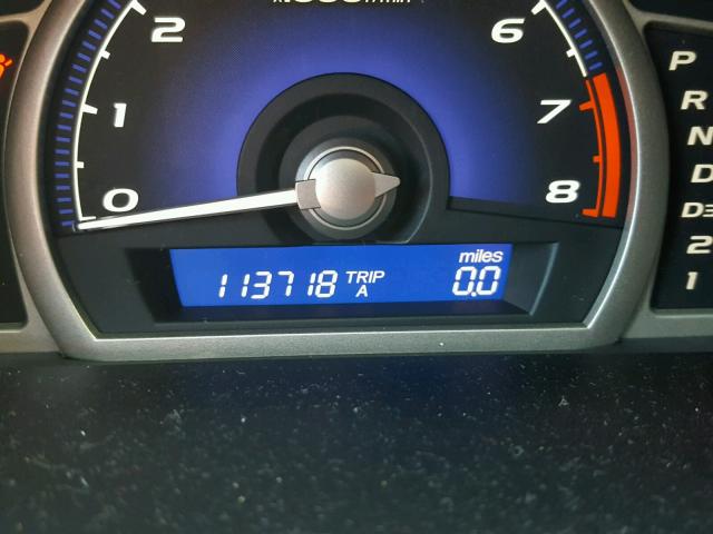 1HGFA16877L045604 - 2007 HONDA CIVIC EX ლურჯი ფოტო 8