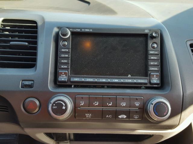1HGFA16877L045604 - 2007 HONDA CIVIC EX ლურჯი ფოტო 9