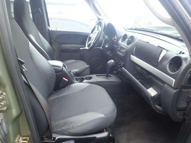 1J4GK38K92W333288 - 2002 JEEP LIBERTY RE GREEN photo 5