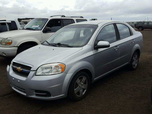 KL1TD56E39B643534 - 2009 CHEVROLET AVEO LS 银色 照片 2