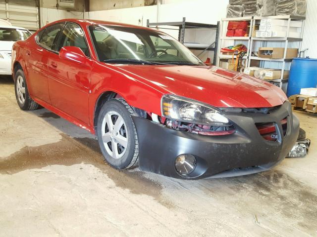 2G2WP552X81166026 - 2008 PONTIAC GRAND PRIX Qırmızı foto 1