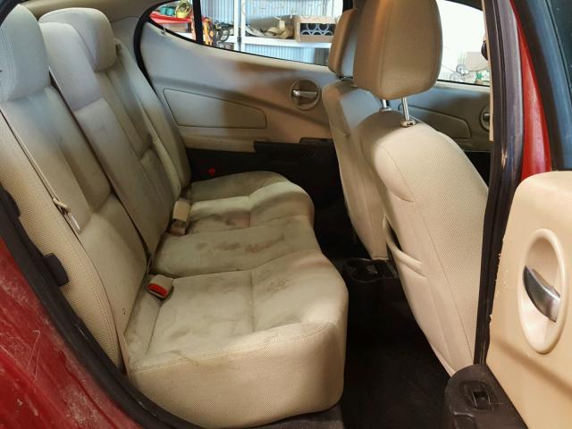 2G2WP552X81166026 - 2008 PONTIAC GRAND PRIX Qırmızı foto 6
