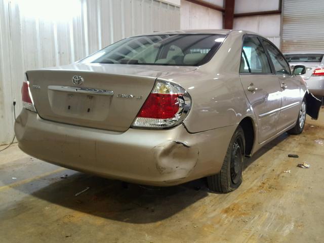 4T1BE32K55U402764 - 2005 TOYOTA CAMRY LE BEIGE photo 4