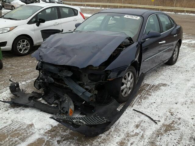 2G4WD582981167244 - 2008 BUICK LACROSSE C BLUE photo 2