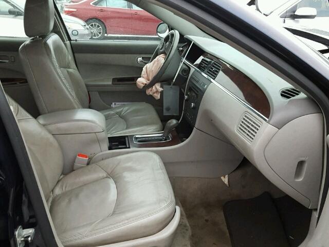 2G4WD582981167244 - 2008 BUICK LACROSSE C BLUE photo 5