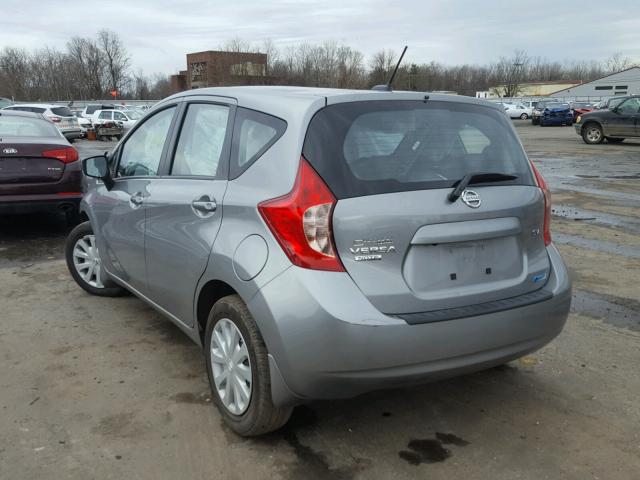 3N1CE2CP3FL374393 - 2015 NISSAN VERSA NOTE GRAY photo 3