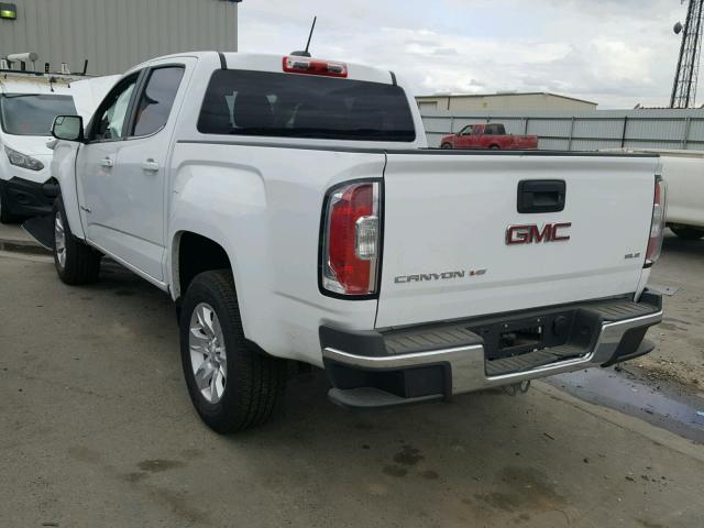 1GTG5CEN4J1147987 - 2018 GMC CANYON SLE WHITE photo 3