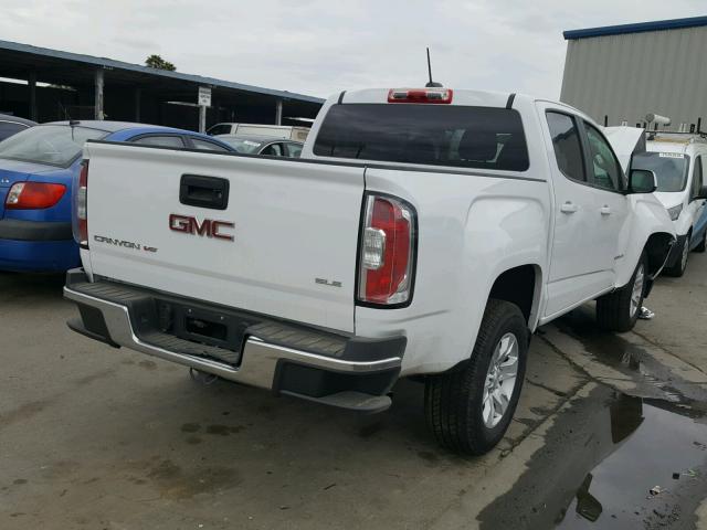 1GTG5CEN4J1147987 - 2018 GMC CANYON SLE WHITE photo 4