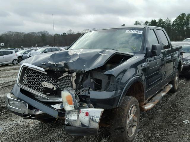 1FTPW14565KE24996 - 2005 FORD F150 SUPER GREEN photo 2