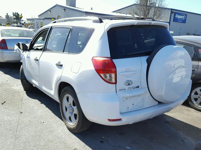 JTMZD33V185092464 - 2008 TOYOTA RAV4 WHITE photo 3