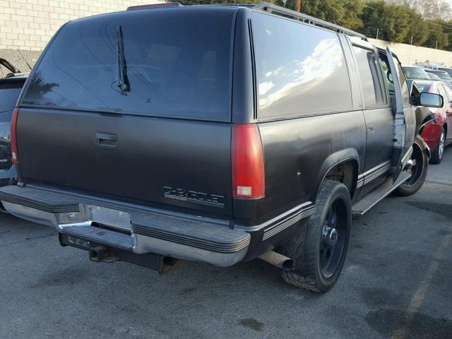 3GNGC26R5TG155318 - 1996 CHEVROLET SUBURBAN C BLACK photo 4